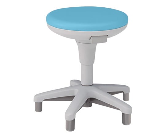 スツール（患者用） KSK グライド 背なし ターコイズブルー