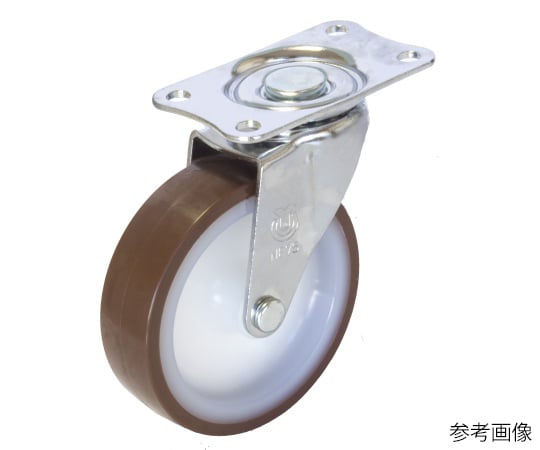 E型キャスター 自在車プレート式