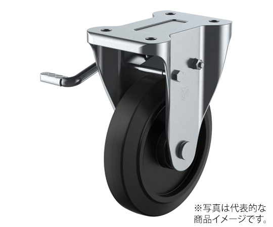 KB型キャスター 固定車プレート式（ストッパー付）