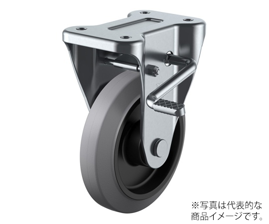 KB型キャスター 固定車プレート式（ストッパー付）