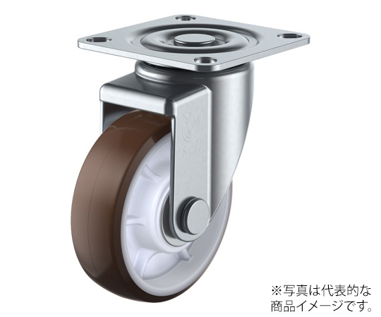 SJ型キャスター 自在車プレート式