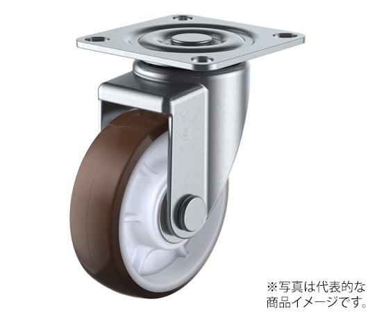 SJ型キャスター 自在車プレート式