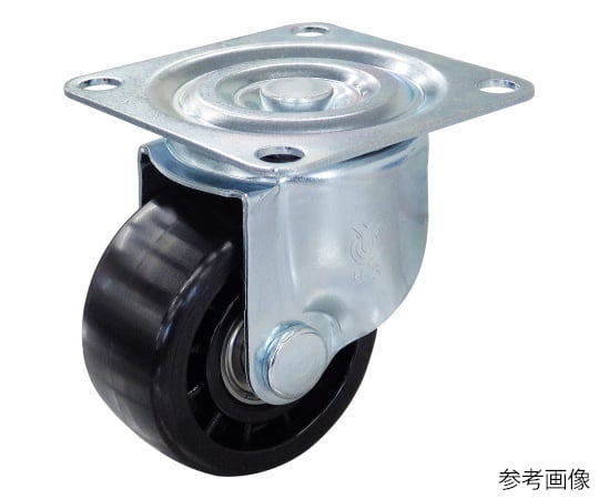 CAL-HG型キャスター 自在車プレート式 径65mm 強化ナイロン車輪