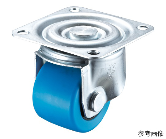 CAL-UHG型キャスター 自在車プレート式 径65mm 導電MCナイロン車輪