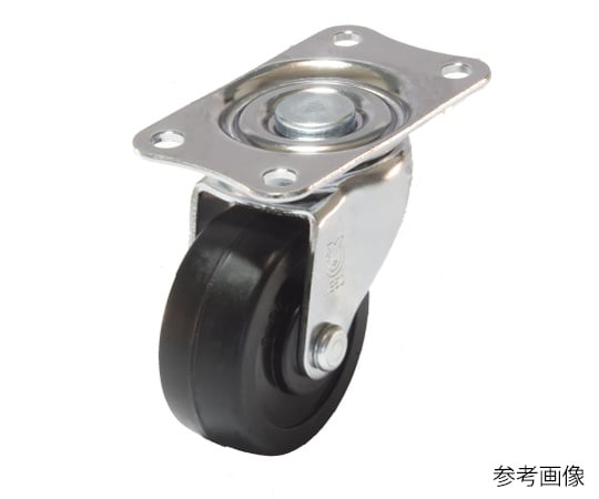 E型キャスター 自在車プレート式