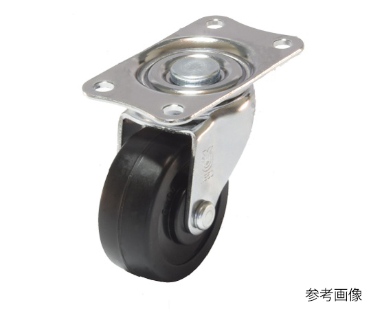 E型キャスター 自在車プレート式