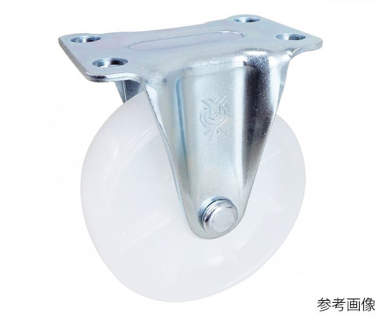 GR型キャスター 固定車プレート式 径25mm ナイロン車輪