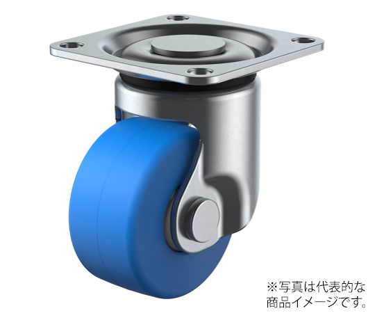 HG型キャスター 自在車プレート式 径65mm 導電MCナイロン車輪