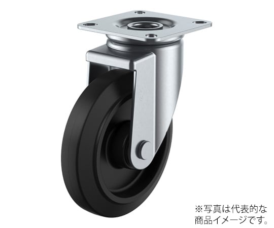 J2型キャスター 自在車プレート式 径130mm ナイロン車輪
