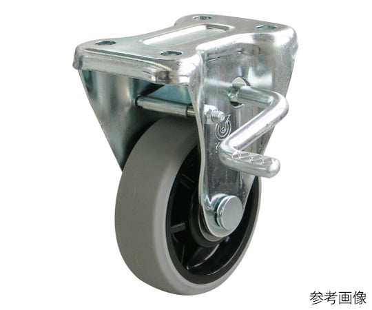 KB型キャスター 固定車プレート式（ストッパー付）