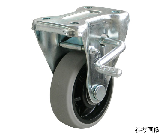 KB型キャスター 固定車プレート式（ストッパー付）