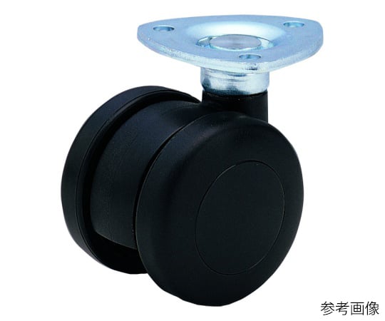 P型キャスター 自在車プレート式双輪