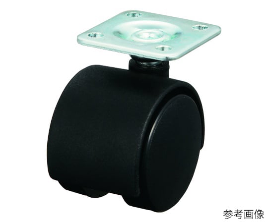 P型キャスター 自在車プレート式双輪