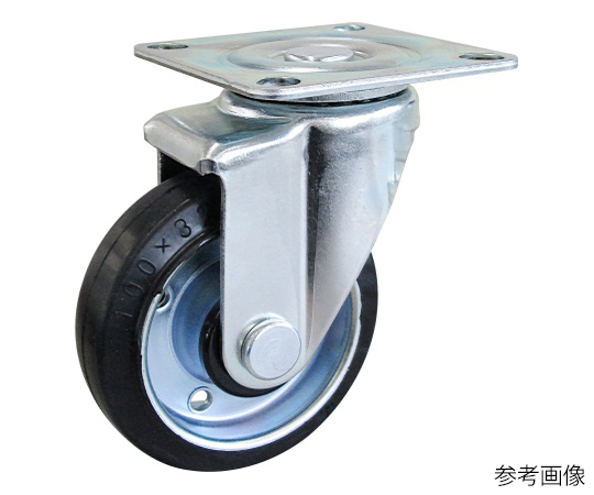 SJ型キャスター 自在車プレート式