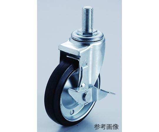 SJT-S型キャスター 自在車ねじ込み式（ストッパー付）