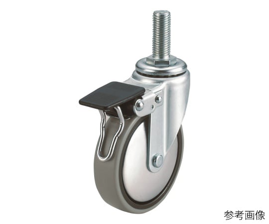 ST特殊型キャスター 自在車ねじ込み式（ダブルストッパー付）