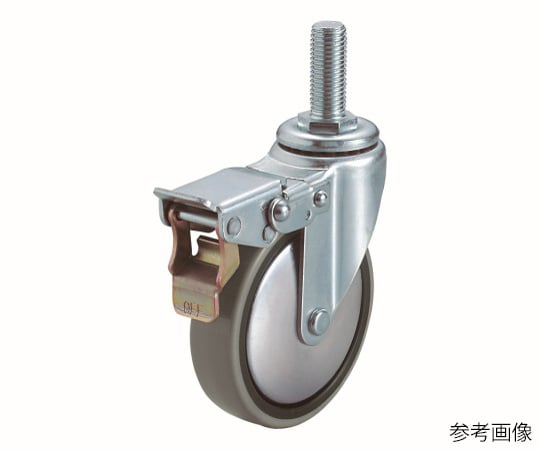 ST特殊型キャスター 自在車ねじ込み式（ダブルストッパー付）