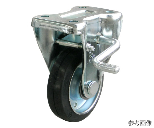 KB型キャスター 固定車プレート式（ストッパー付）