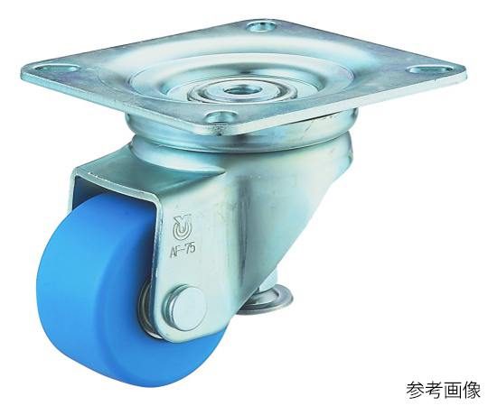 AF型キャスター 自在車プレート式 径75mm MCナイロン車輪