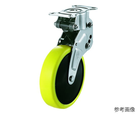 緩衝器付キャスターポルテ NPR型 固定車プレート式