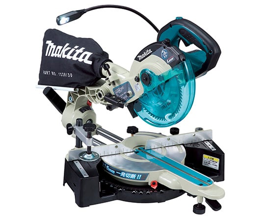 165mmスライドマルノコ　レーザー/LEDライト付　樹脂ベース仕様