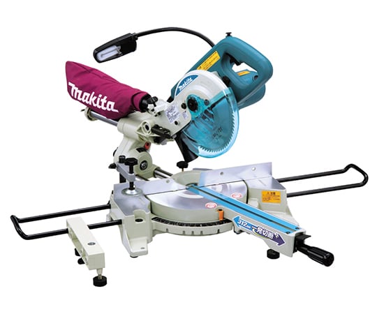 190mmスライドマルノコ　蛍光灯付　アルミベース仕様