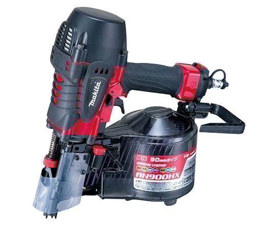 90mm高圧エア釘打　（赤）　エアダスタ付