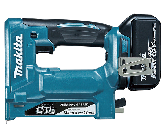充電式タッカ 18V 断熱材・防水シート用 ステープル幅12mm ST312 