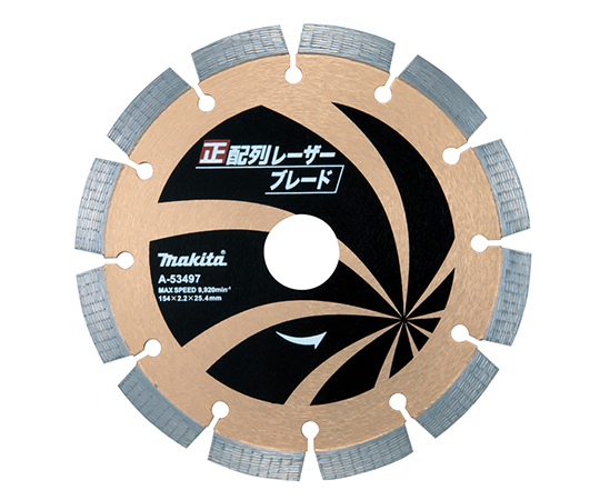 ダイヤモンドホイール　正配列レーザーブレード　外径154mm