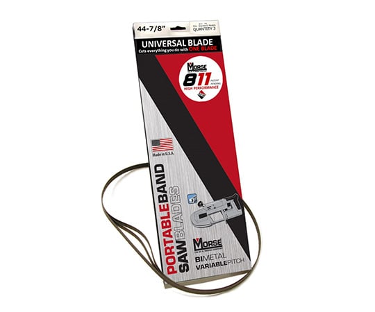 ポータブル・バンドソー・ブレード 811&1216シリーズ 1130×12.7×0.5mm×8/11山 (3本入)