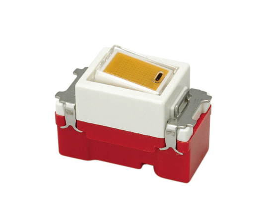 オーロラマークスイッチ　片切