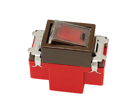 オーロラマークスイッチ　片切