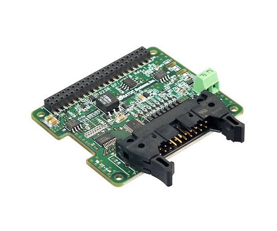 Raspberry Pi I2C 絶縁型デジタル入出力ボード(MILコネクタモデル) RPi-GP10M