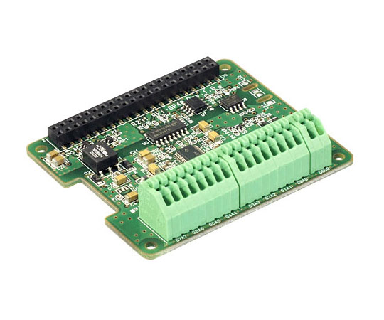 Raspberry Pi SPI 絶縁型アナログ入力ボード(端子台モデル) RPi-GP40T