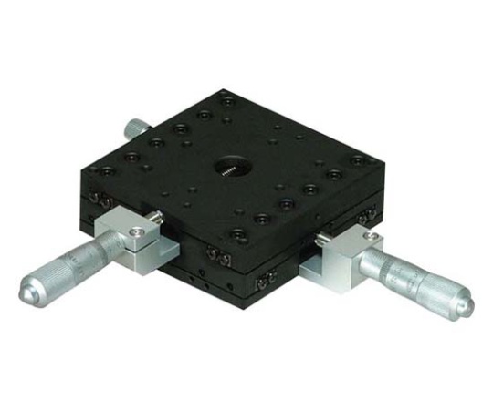 X・Y軸スリムステージ　V溝・クロスローラー・軽量（90×90）