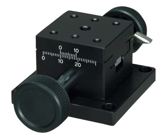 DT　X軸ステージ（40×40）　両ハンドル