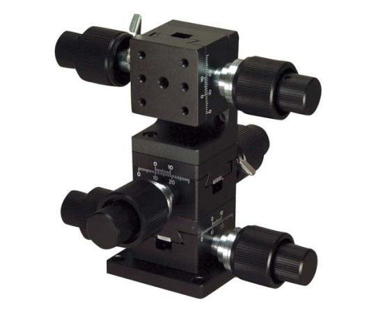 DT　X・Y・Z軸ステージ（40×40）　粗微動両ハンドル