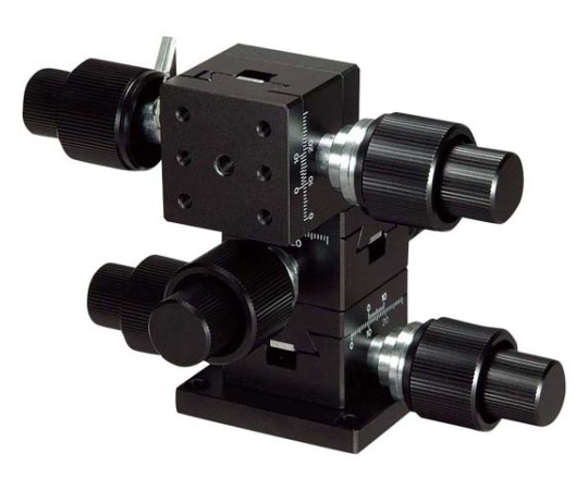 DT　X・Y・Z軸ステージ（40×40）　粗微動両ハンドル