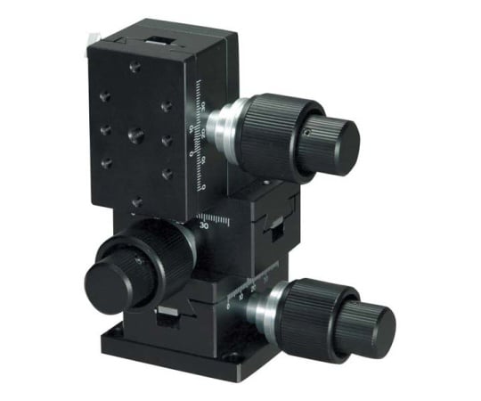 DT　X・Y・Z軸ステージ（40×60）　粗微動ハンドル