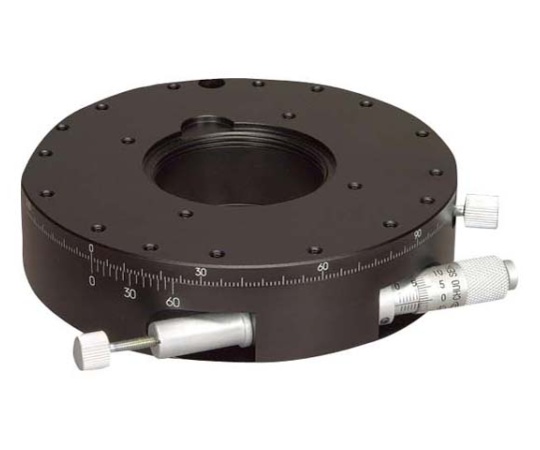 透過型微動回転ステージ（Φ125）　標準マイクロ