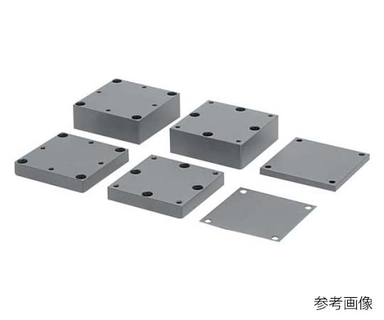 高さ調整スペーサー（90×90×20mm）　M4用ザグリ穴