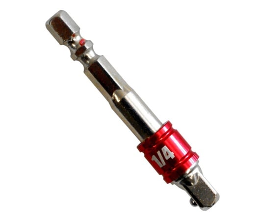 ソケットアダプター　レッド　6.35mm