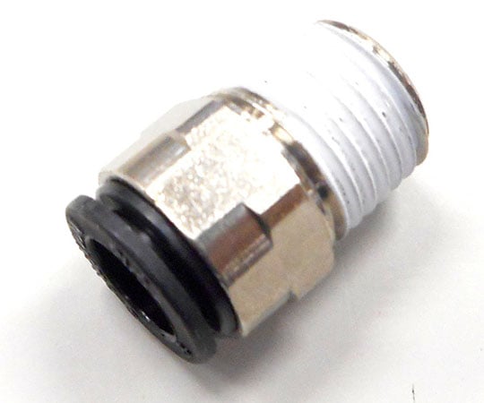 チューブフィッター　六角穴付ストレート　R1/4テーパーオネジ用　Φ8mm