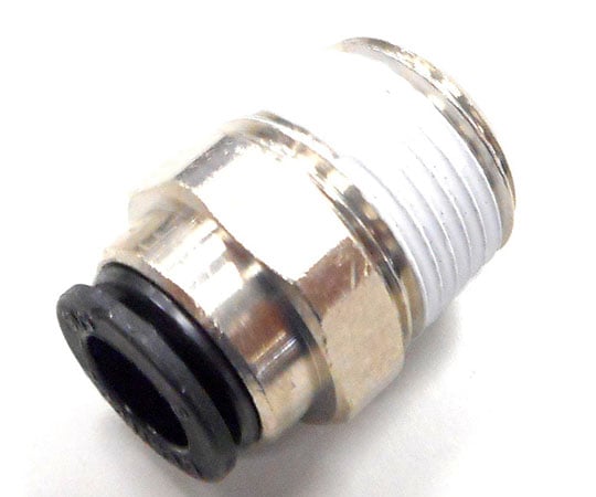 チューブフィッター　六角穴付ストレート　R3/8テーパーオネジ用　Φ8mm