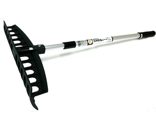 アルミ柄軽量伸縮レーキ　12本爪