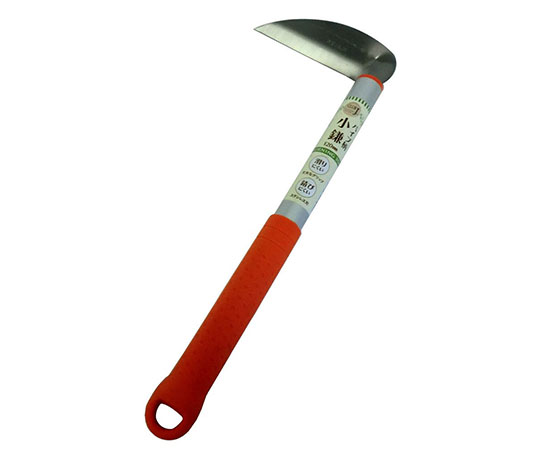 アルミパイプ柄小鎌　120mm