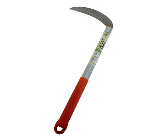 アルミパイプ柄片刃薄鎌　180mm