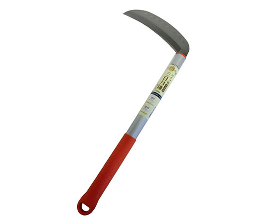 アルミパイプ柄片刃中厚鎌　180mm