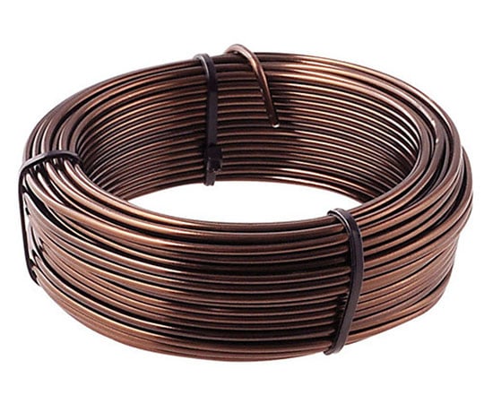 アルミ（盆栽）針金　ブロンズ　150g　2.0mm