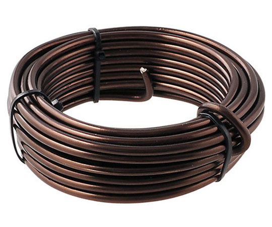 アルミ（盆栽）針金　ブロンズ　150g　3.5mm